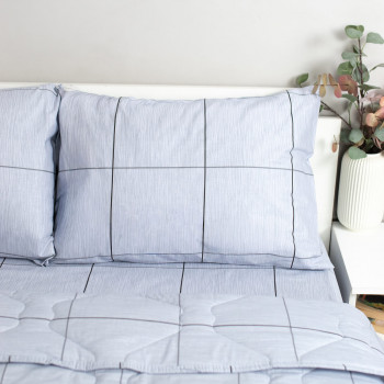 Набор летний Гермиона евро, поплин (хлопок 100 %), наволочка (50х70)